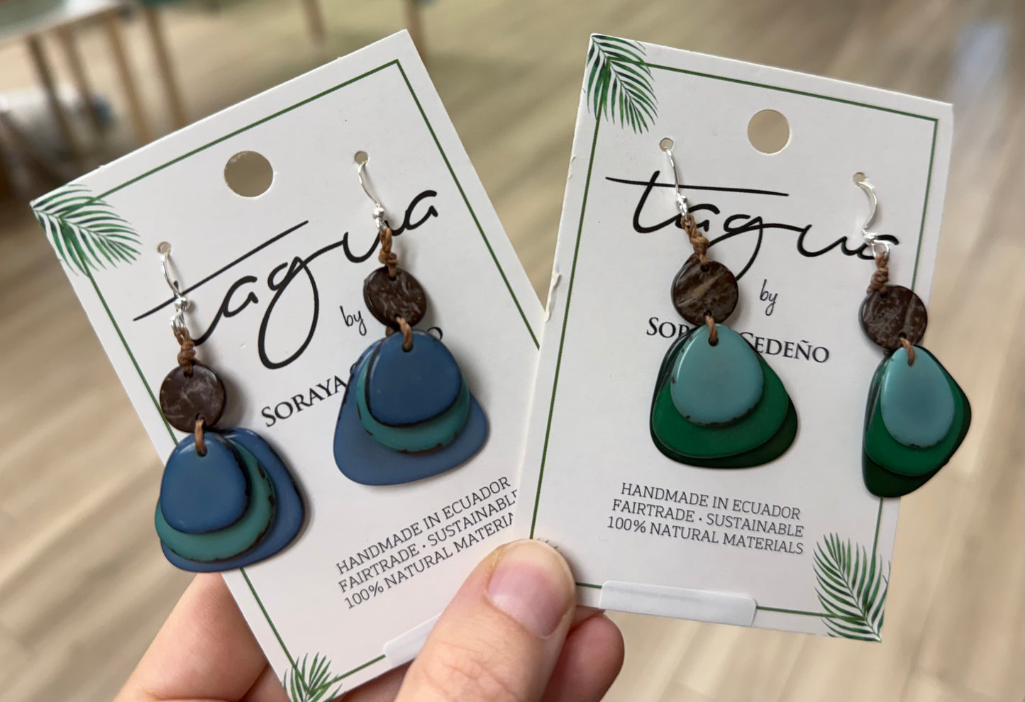 Tagua Maia Earring