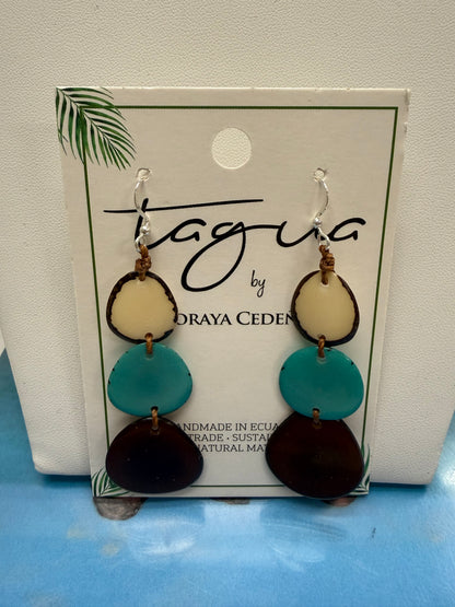 Tagua Bali Earring