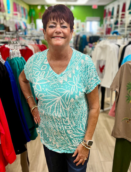 Jess & Jane SC1 Crinkle Dolman Top