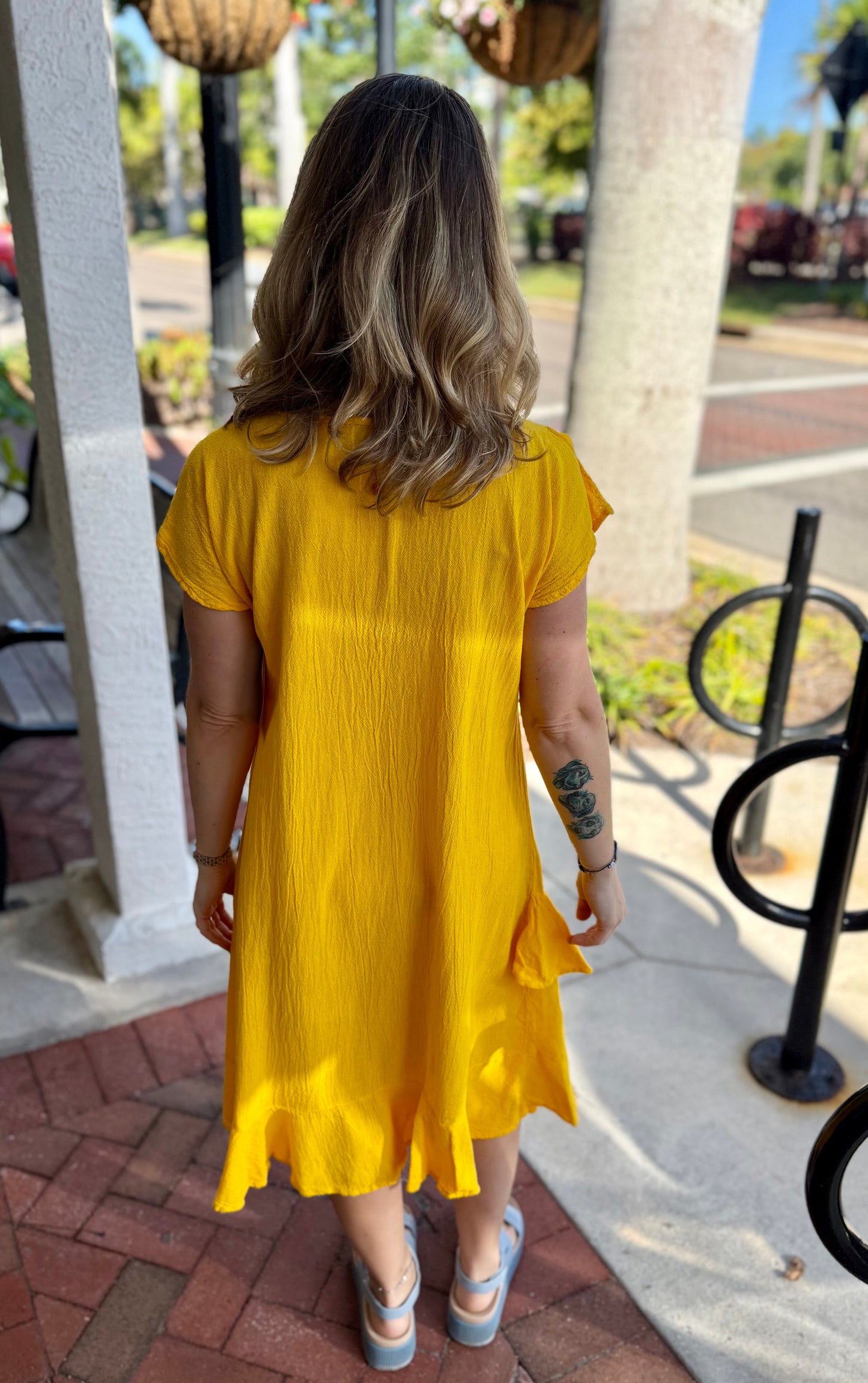 Dunes Tantalo Flutter Dress