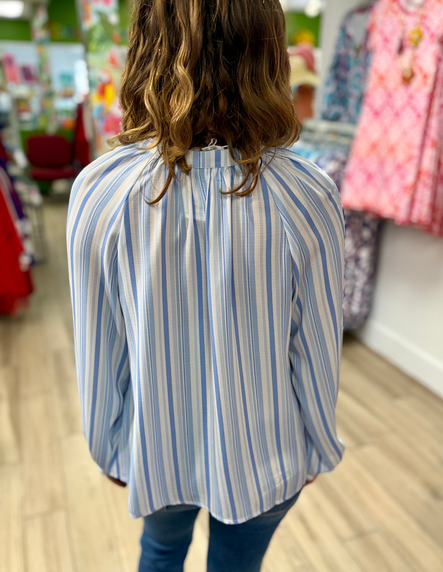 Mary Square Scarlette Harbor Lines Top