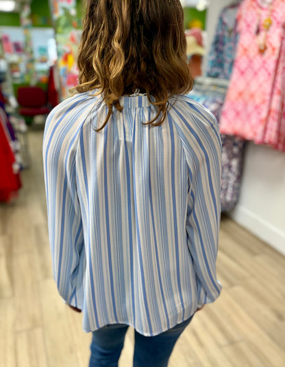 Mary Square Scarlette Harbor Lines Top