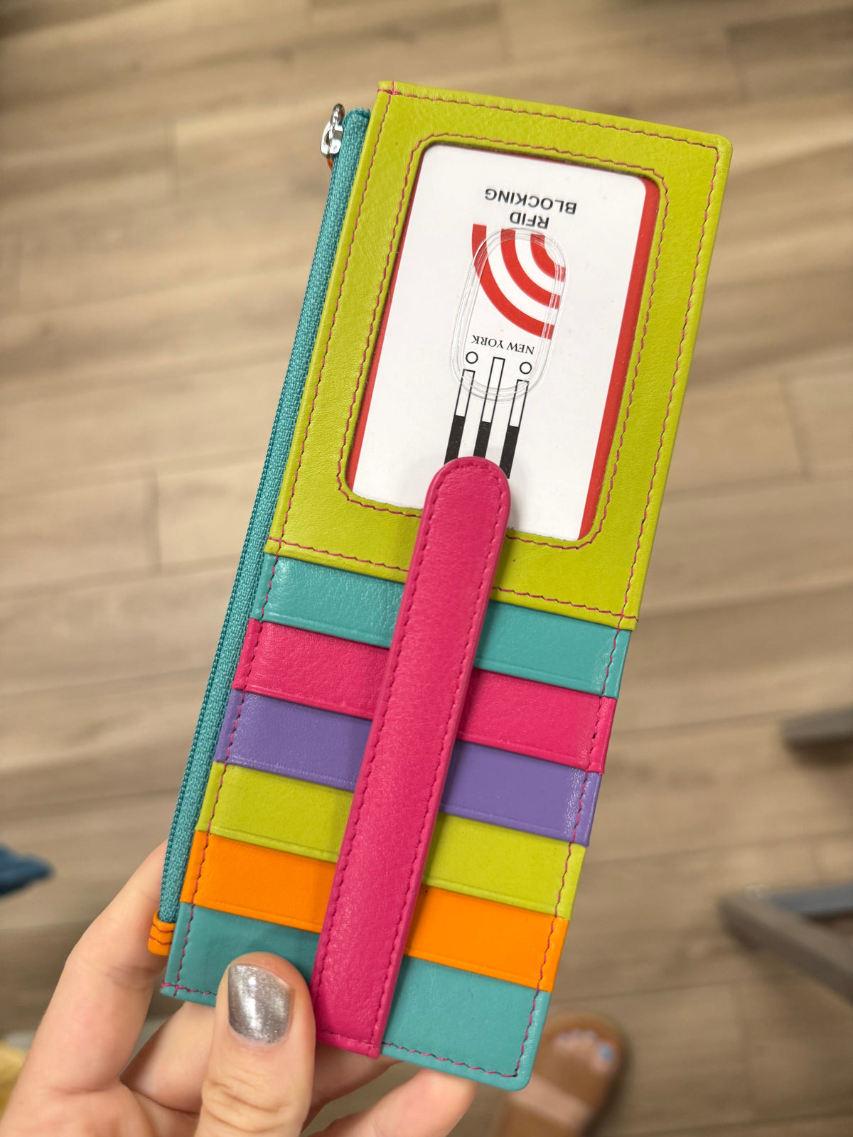 ILI Double Sided RFID Credit Card Wallet