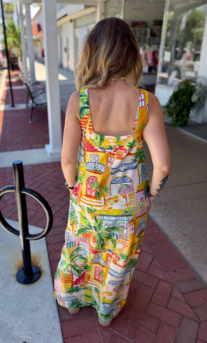 Prosperina PA3375D Grenada San Juan Maxi Dress