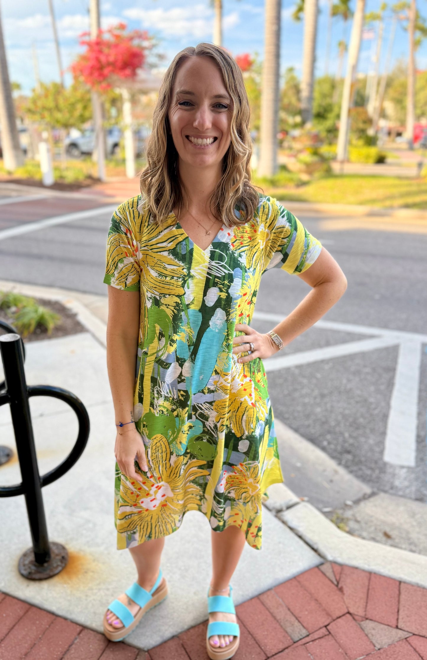 Inoah D169K Spring Bloom Dress