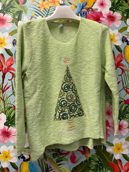 MoMo Sweater - Swirl Tree