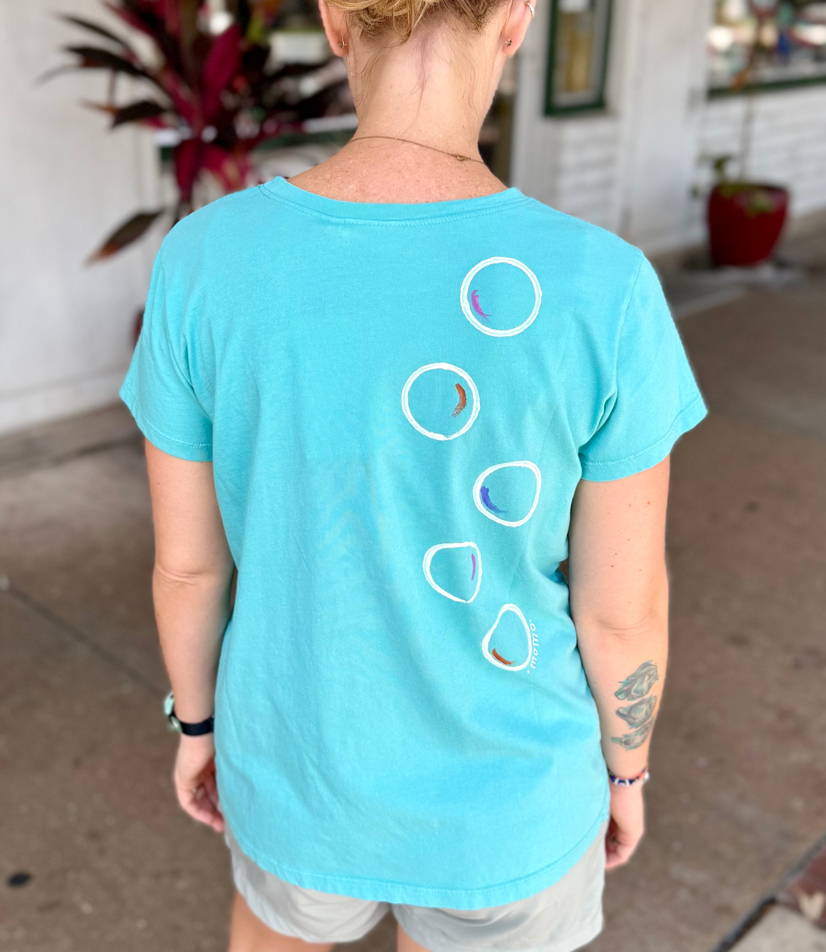 momoページ MoMo 8145 Painted Fishy Frita Top – Scarlet Macaw Resort Wear
