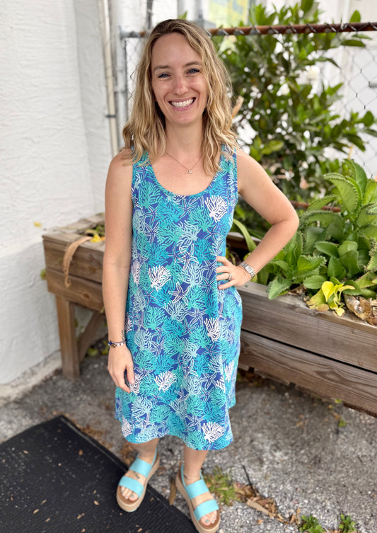 West Indies Wear D5205 Coral Reef Dress