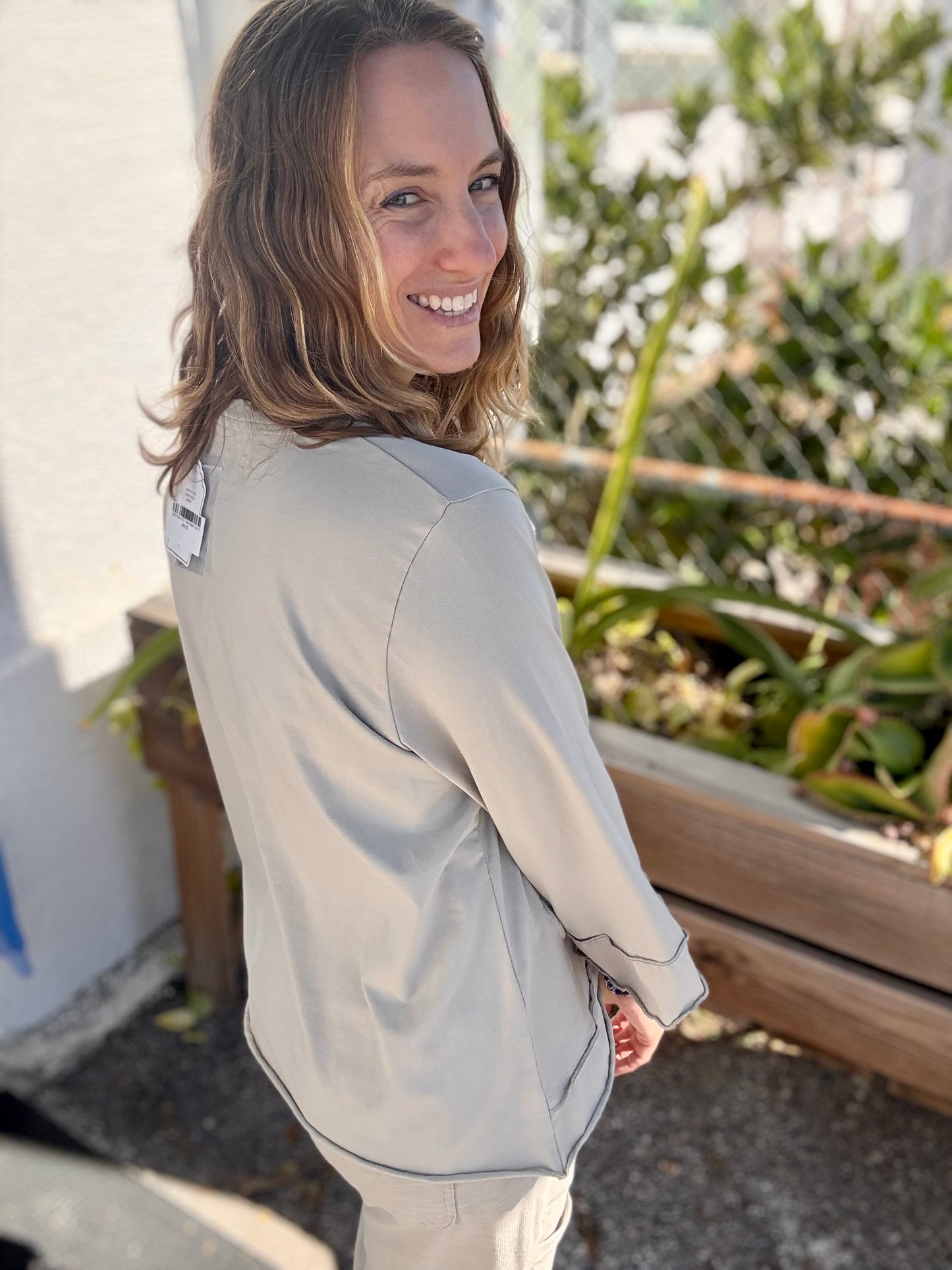 Wild Palms 1627 Side Button Top