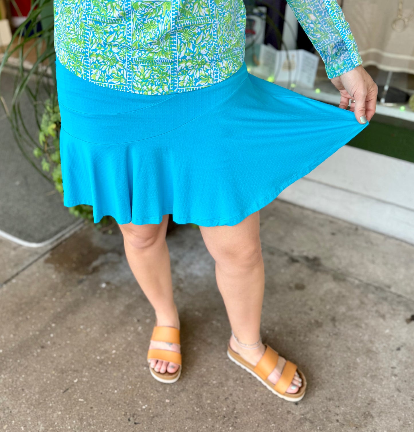 Ibkul 20000 UPF Flounce Skort