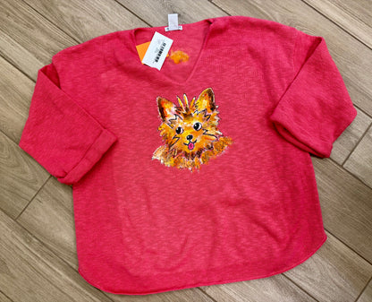 Rosamund Merrill Painted Yorkie Sweater