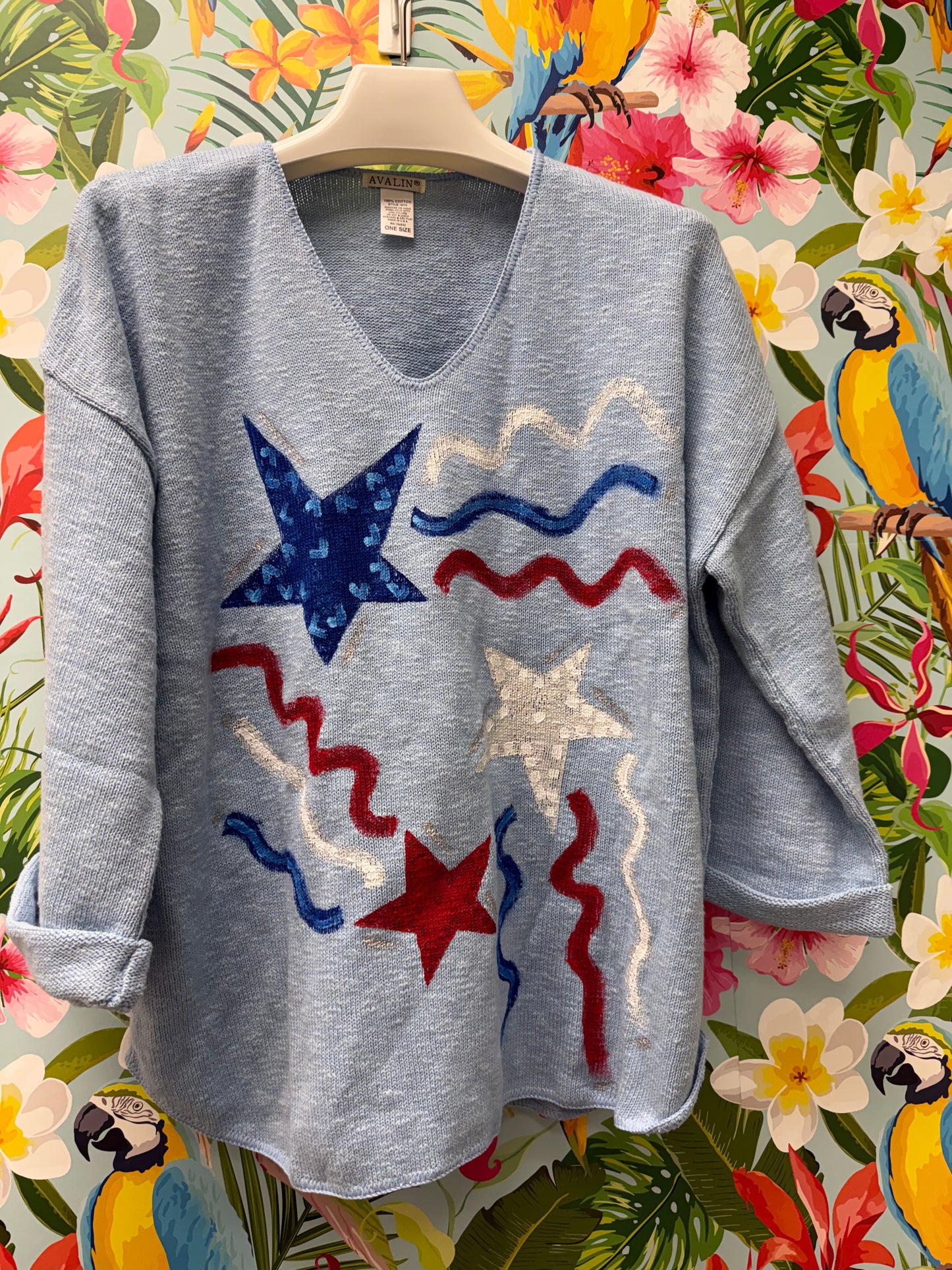 MoMo Sweater - Patriotic Pop