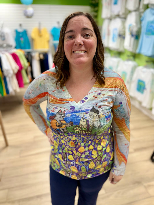 Inoah T1544BO Treasured Moments Top