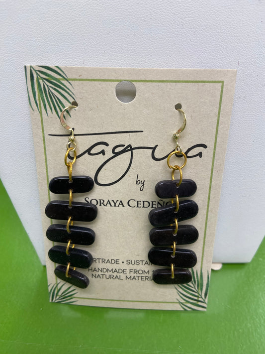 Tagua Fiorella Earring