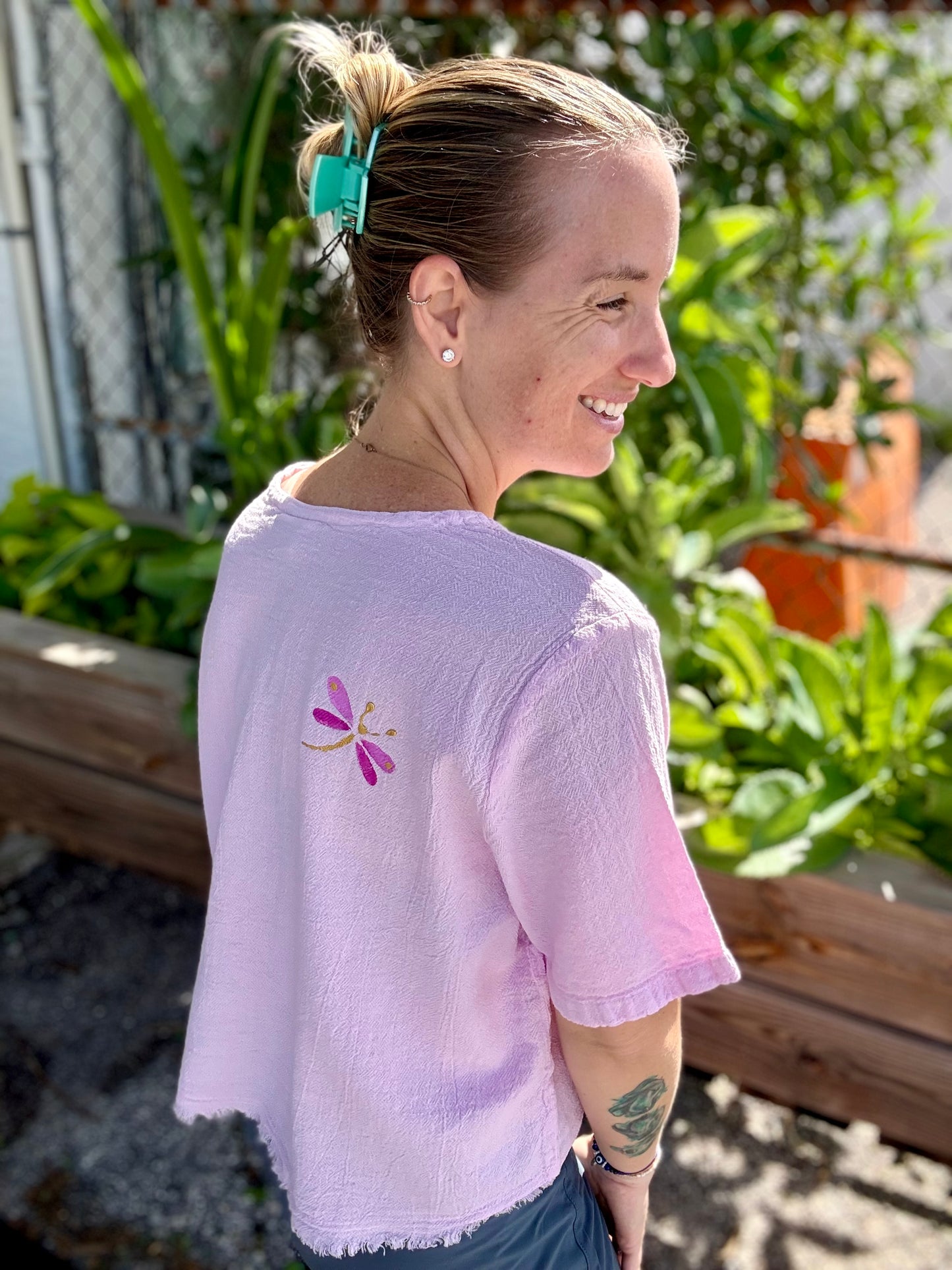 Peg Painted Heidi Floral Tops