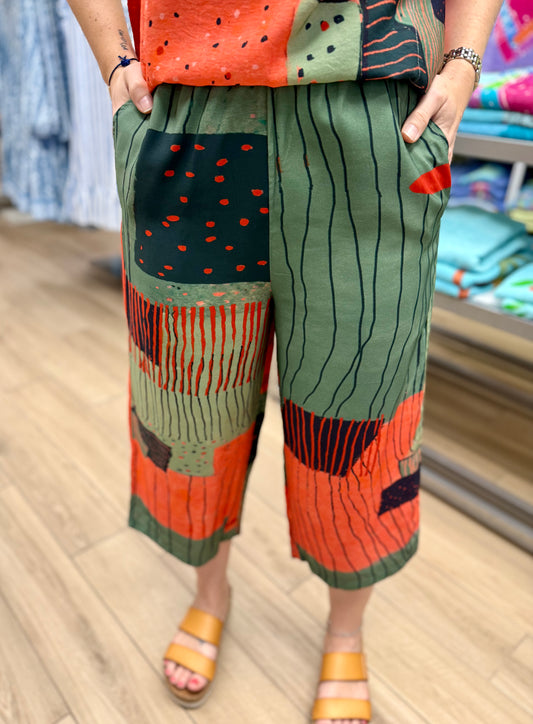 3 Potato A30 Print Capri