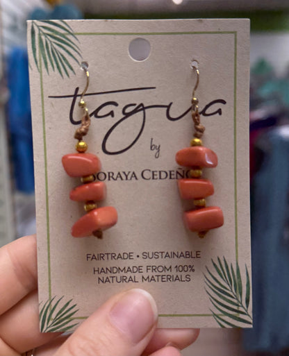 Tagua Zoraida Earring