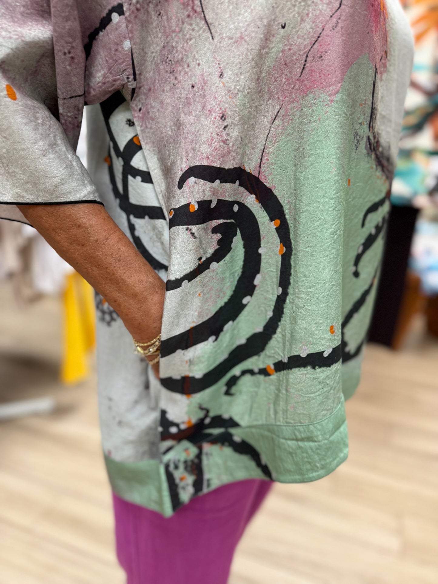 3 Potato A627 Tunic Top