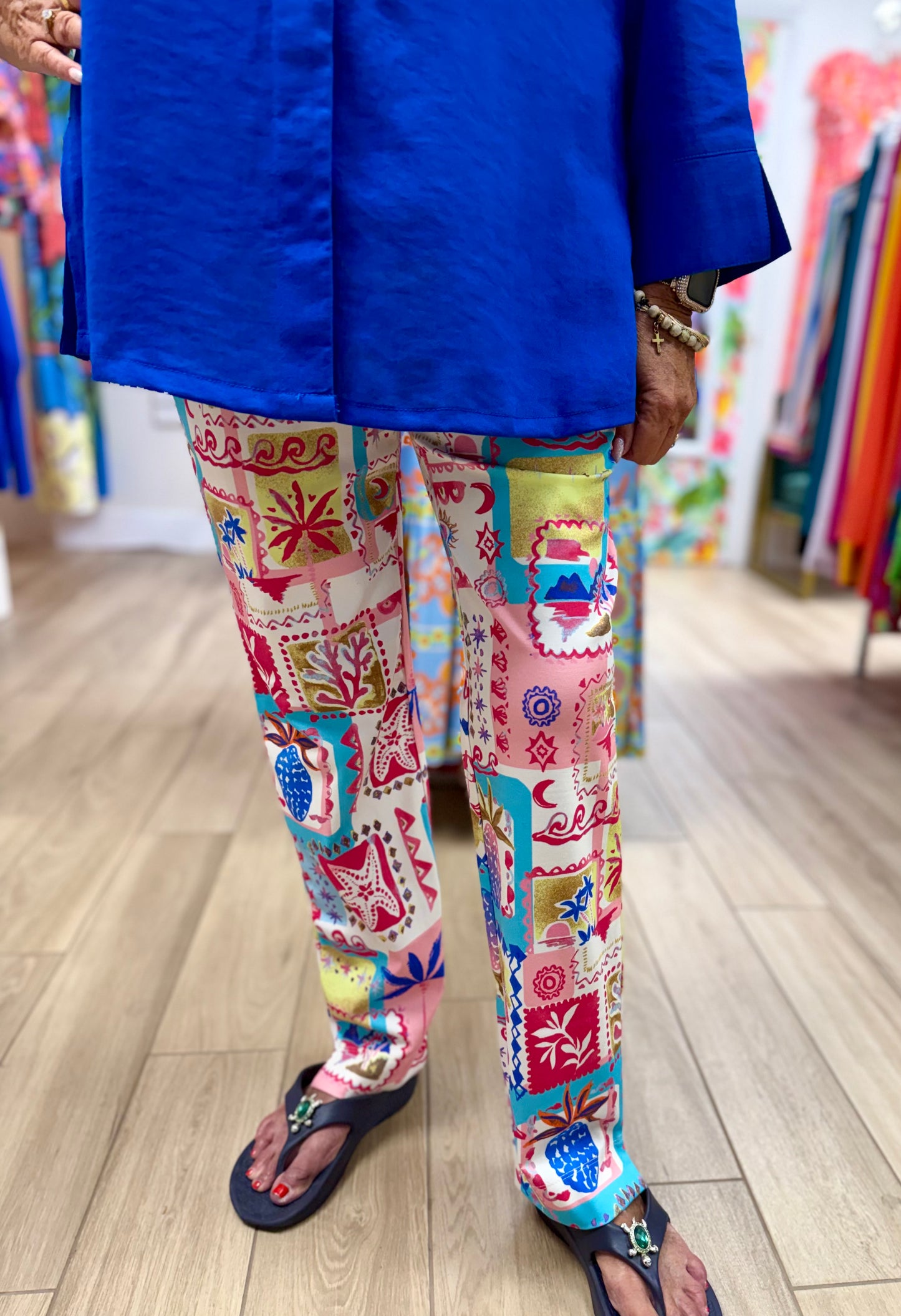 Dear Scarlett Vacation Print Pant