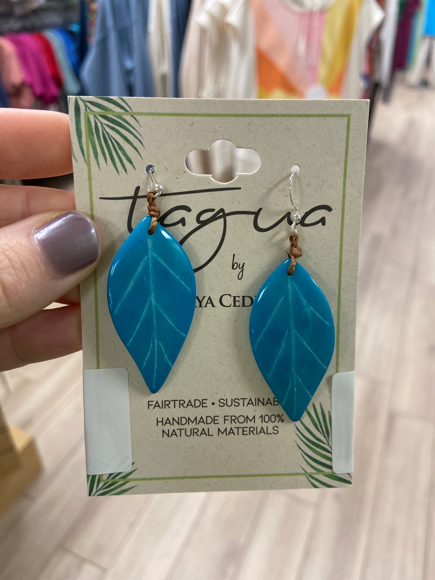 Tagua Samira Earring