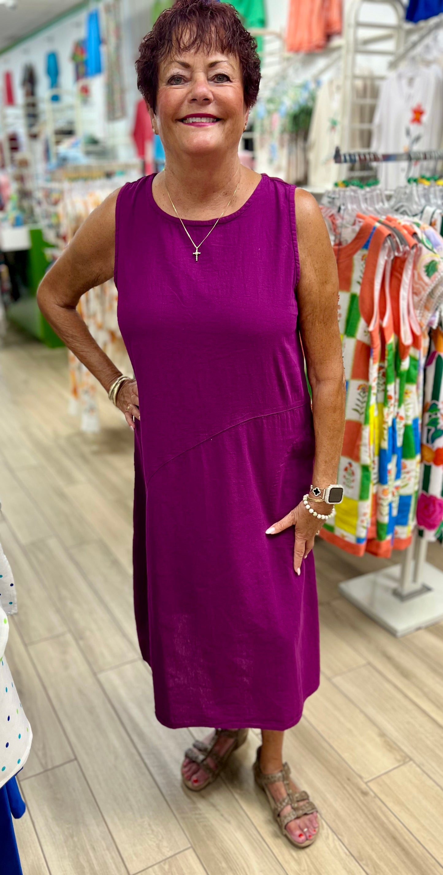 Maya Jones 1094 Midi Dress