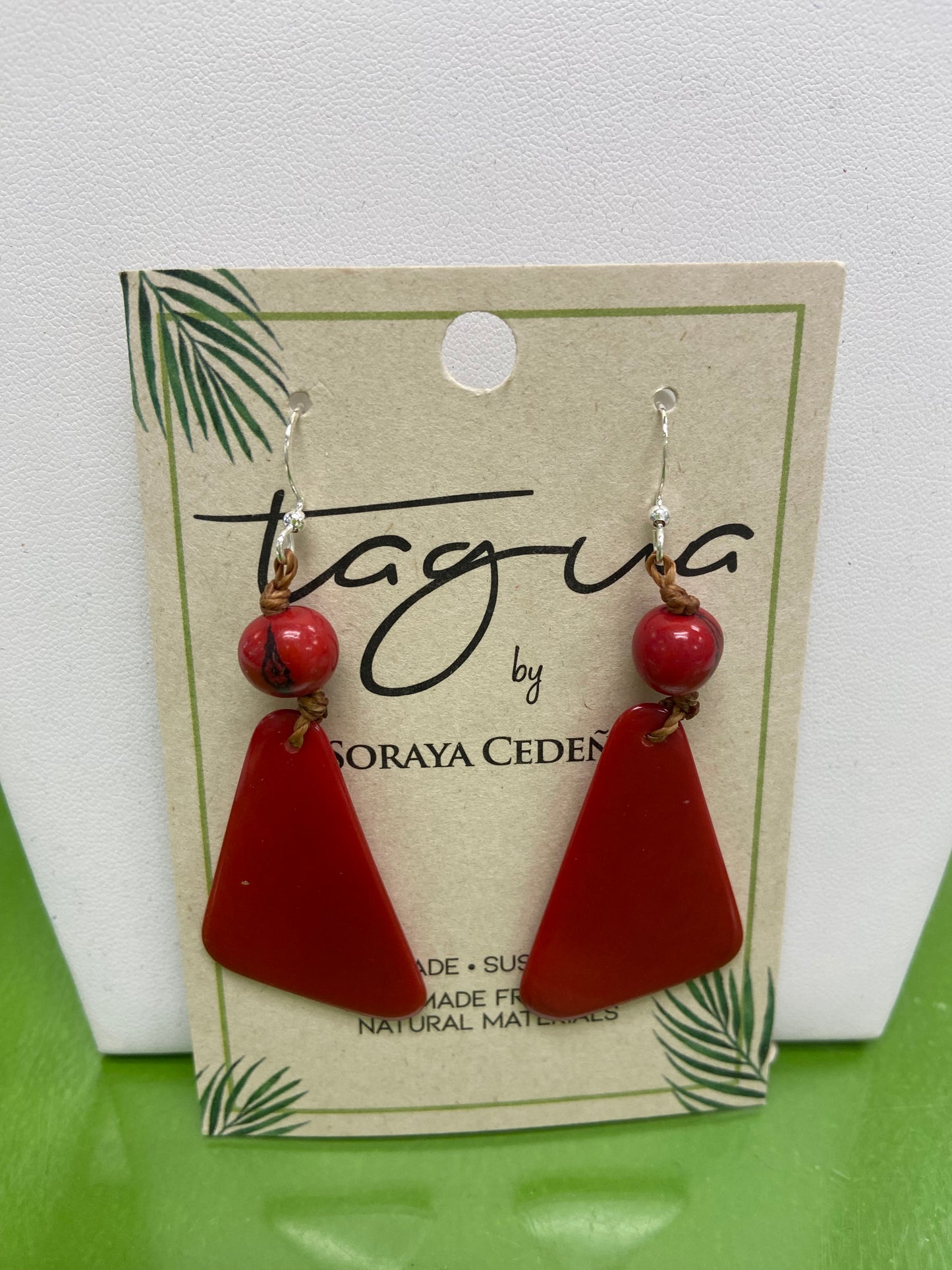 Tagua Scarlett Earring