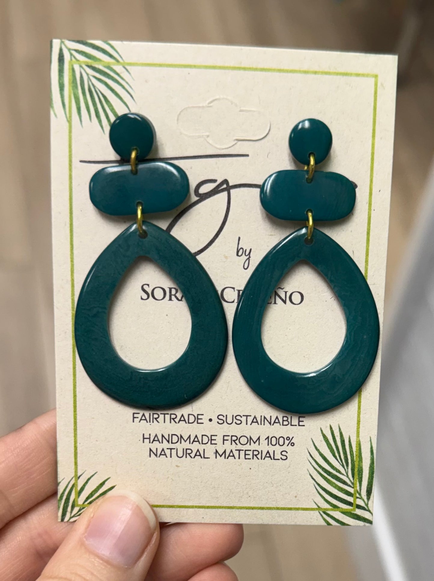 Tagua Kylie Earring