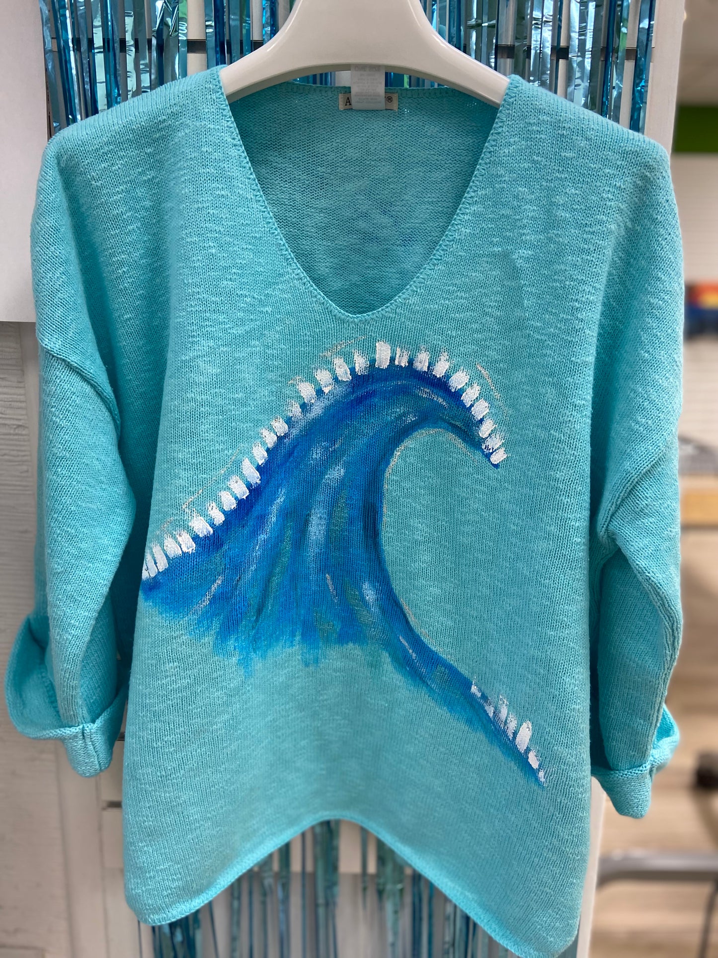 MoMo Sweater - Sea Spray