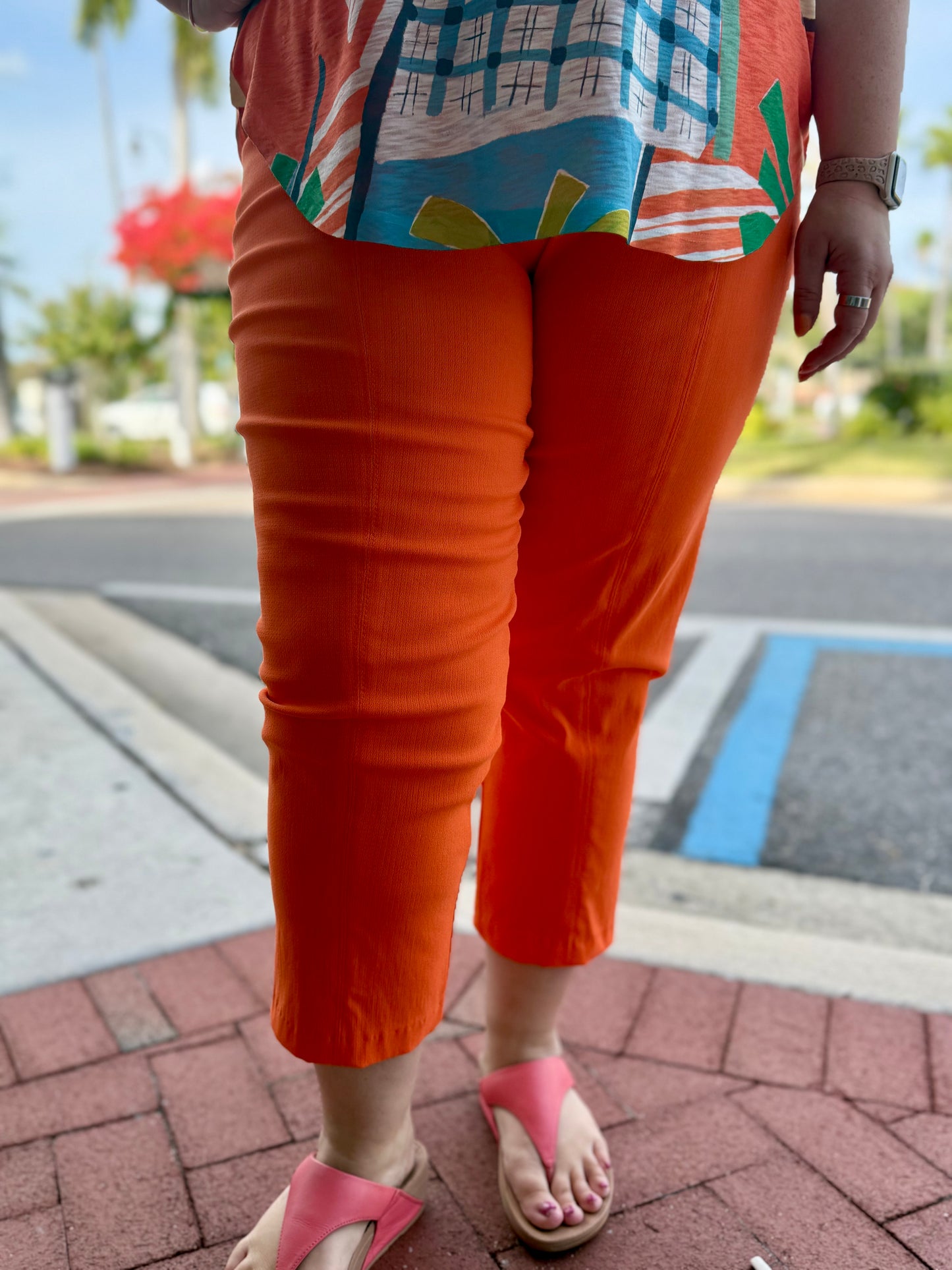 Klaveli Kennedy Slit Back Capri