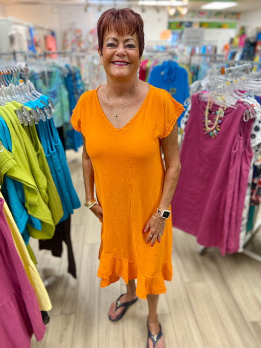 Dunes Tantalo Flutter Dress