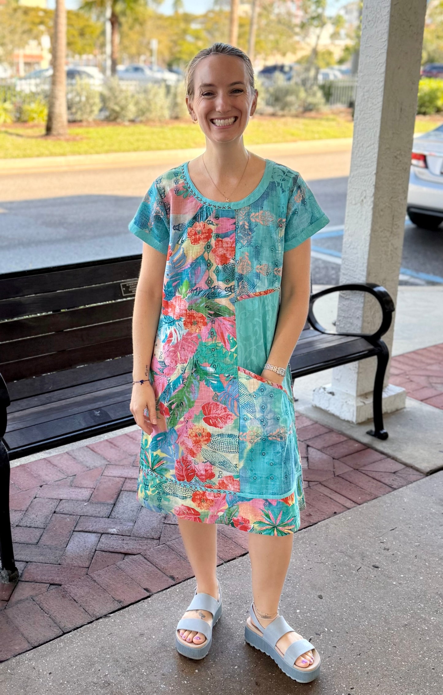 Orientique 30180 Malvinas Patch Dress