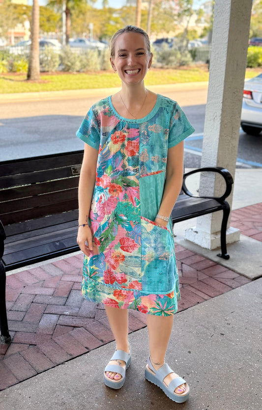 Orientique 30180 Malvinas Patch Dress