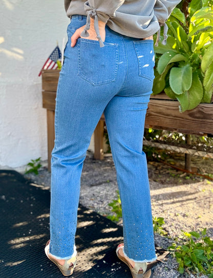 Slimsation Stud Sparkle Jean