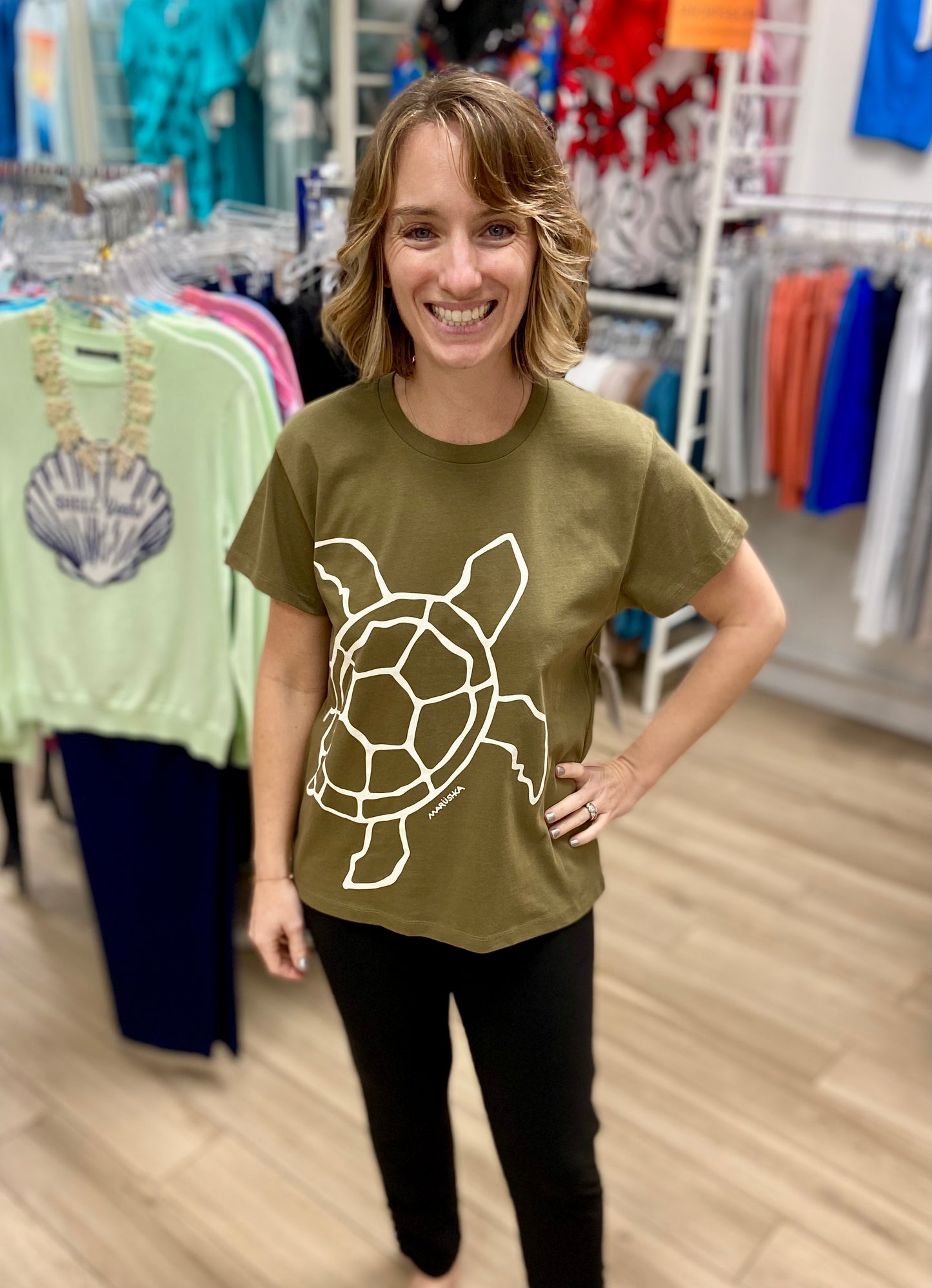 Marushka BT Big Sea Turtle Top