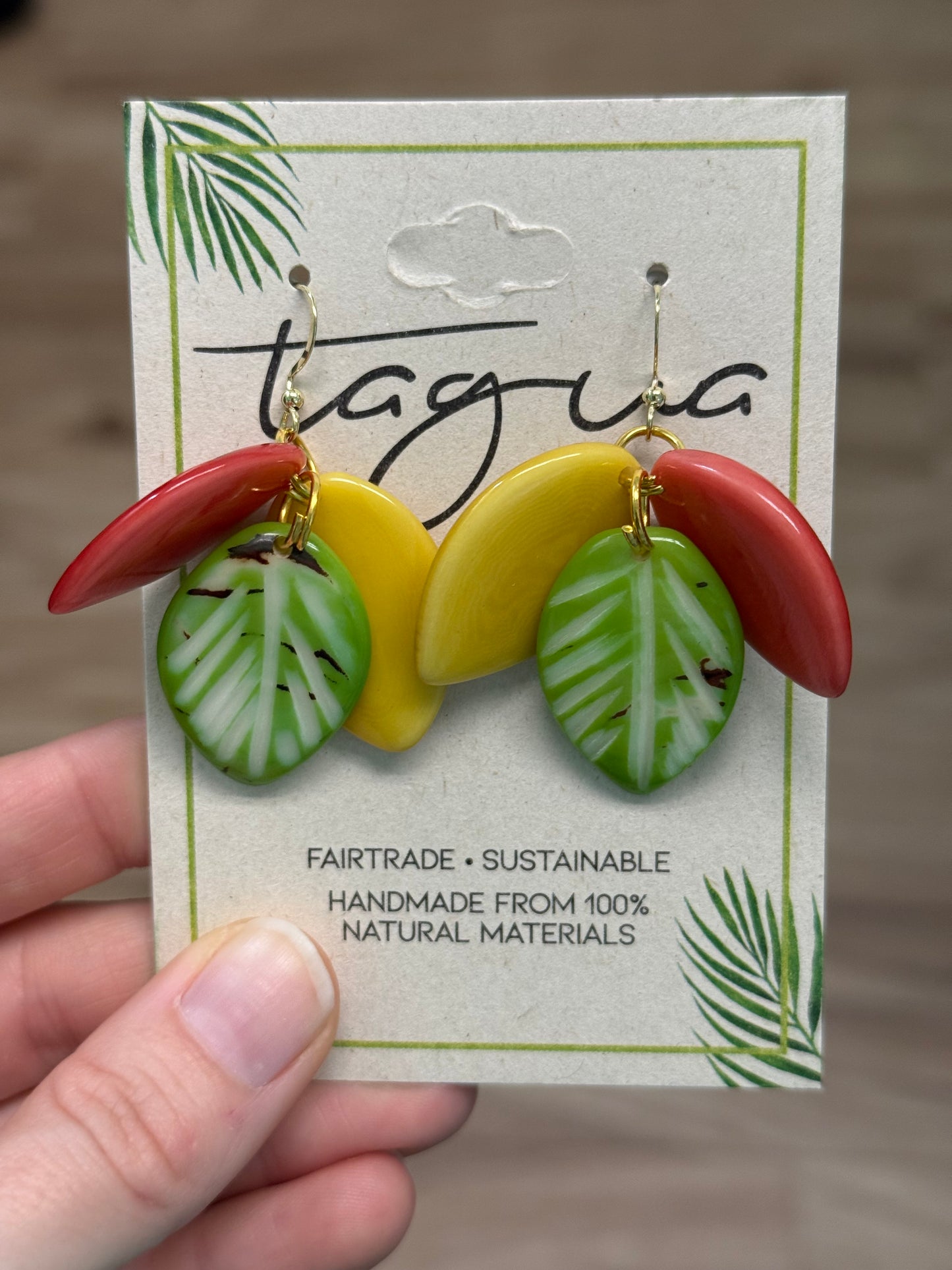 Tagua Rory Earring