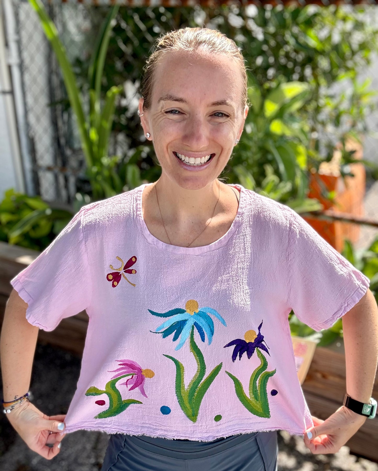 Peg Painted Heidi Floral Tops