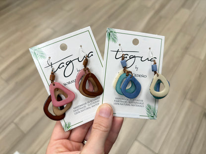 Tagua Katniss Earring