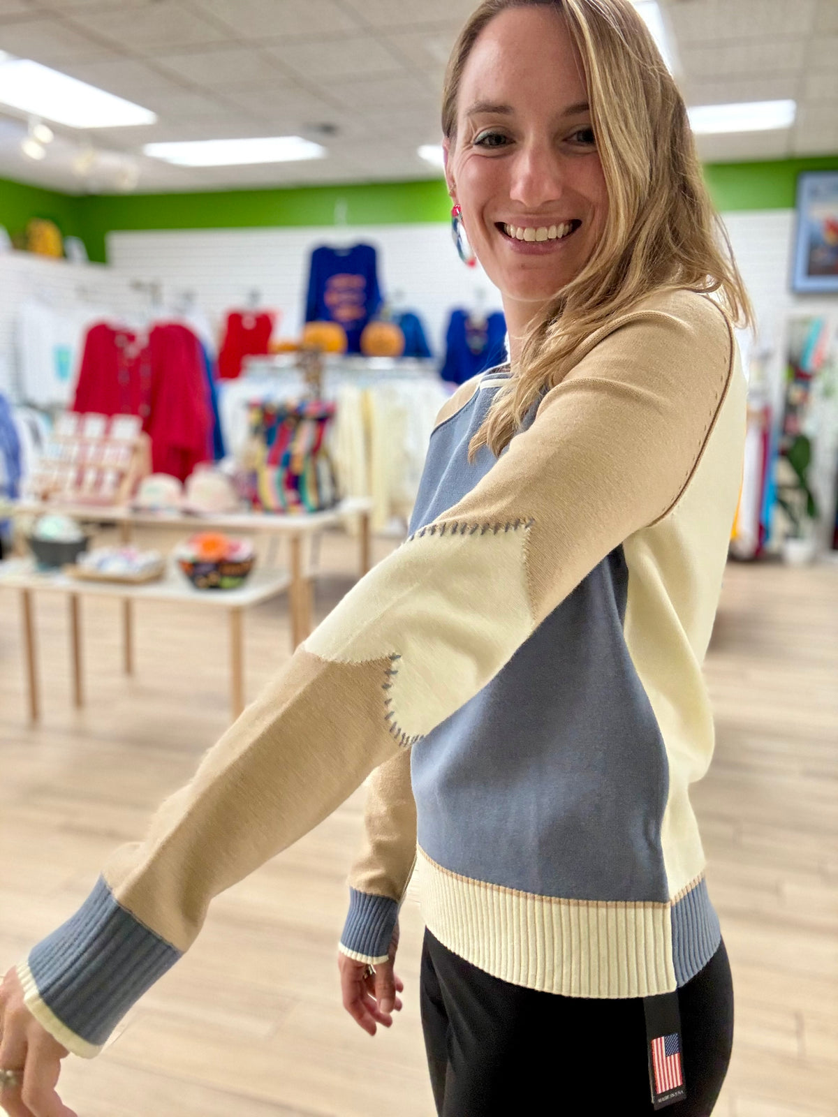 FDJ Heart on Your Sleeves Sweater