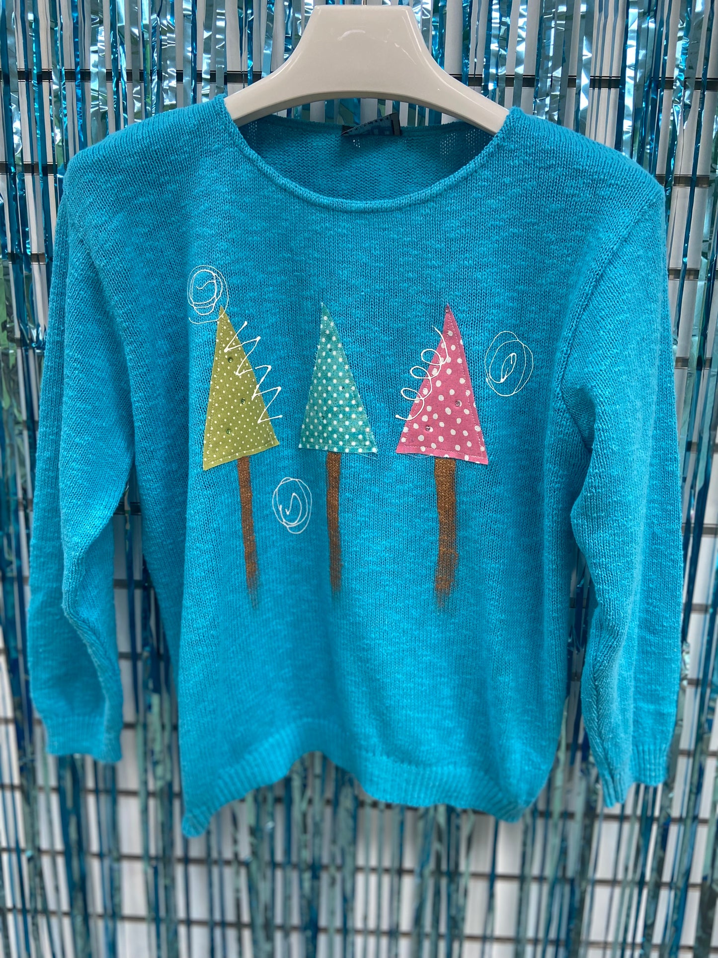 MoMo Sweater - Dots Tree Forest