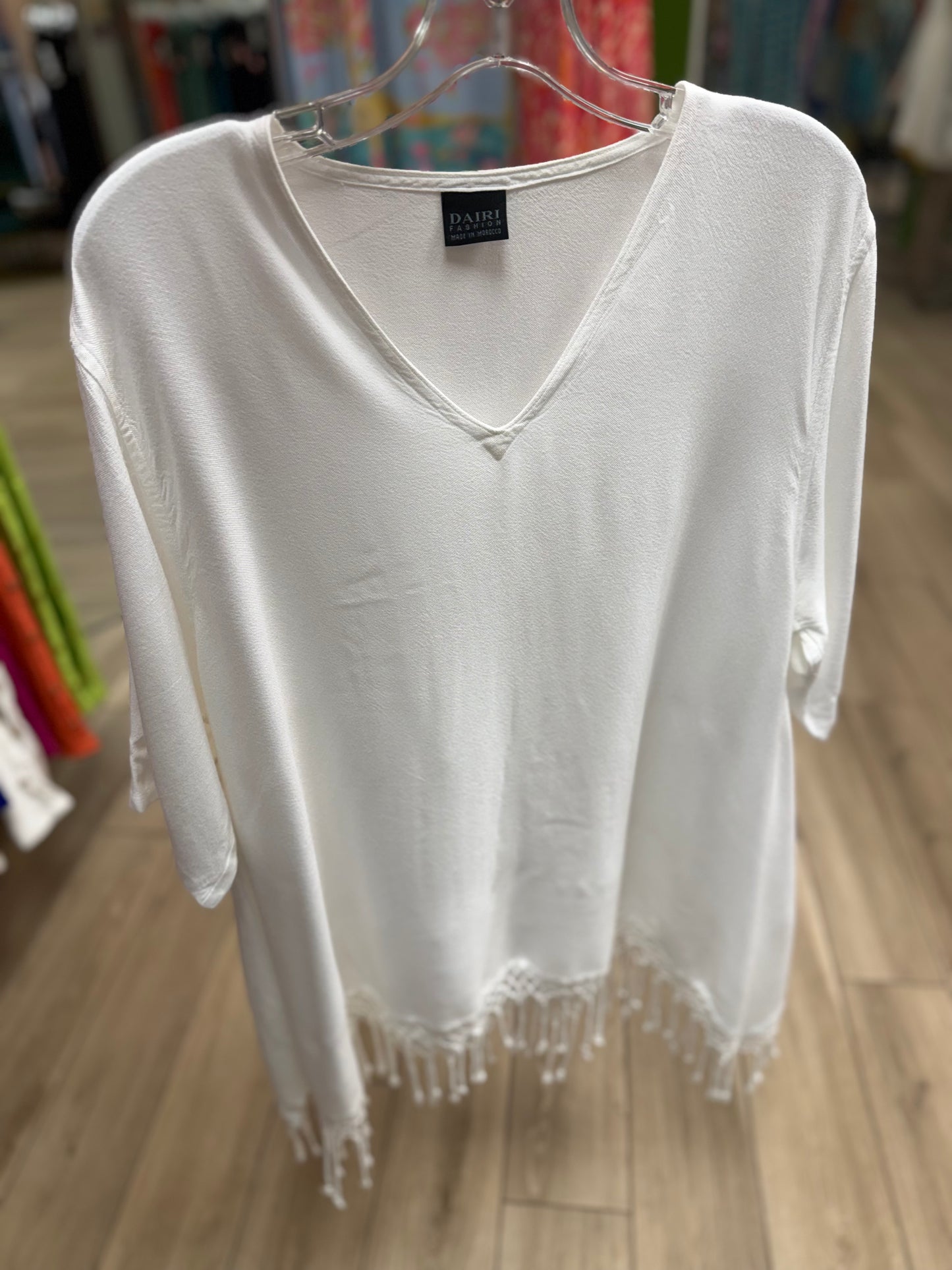 Dairi 2221 One Size Fringe Top