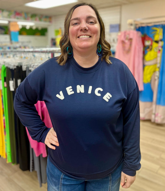 Boat House Venice Sweatshirt Top