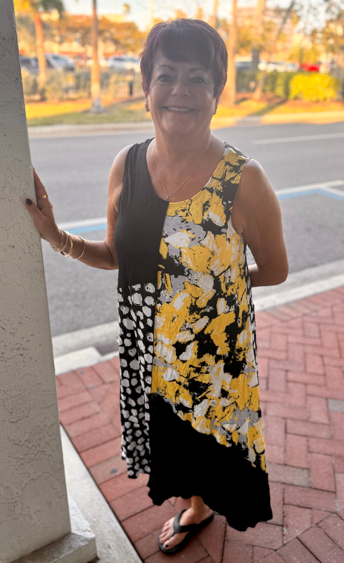 Vine Street 571 Mixed Dress