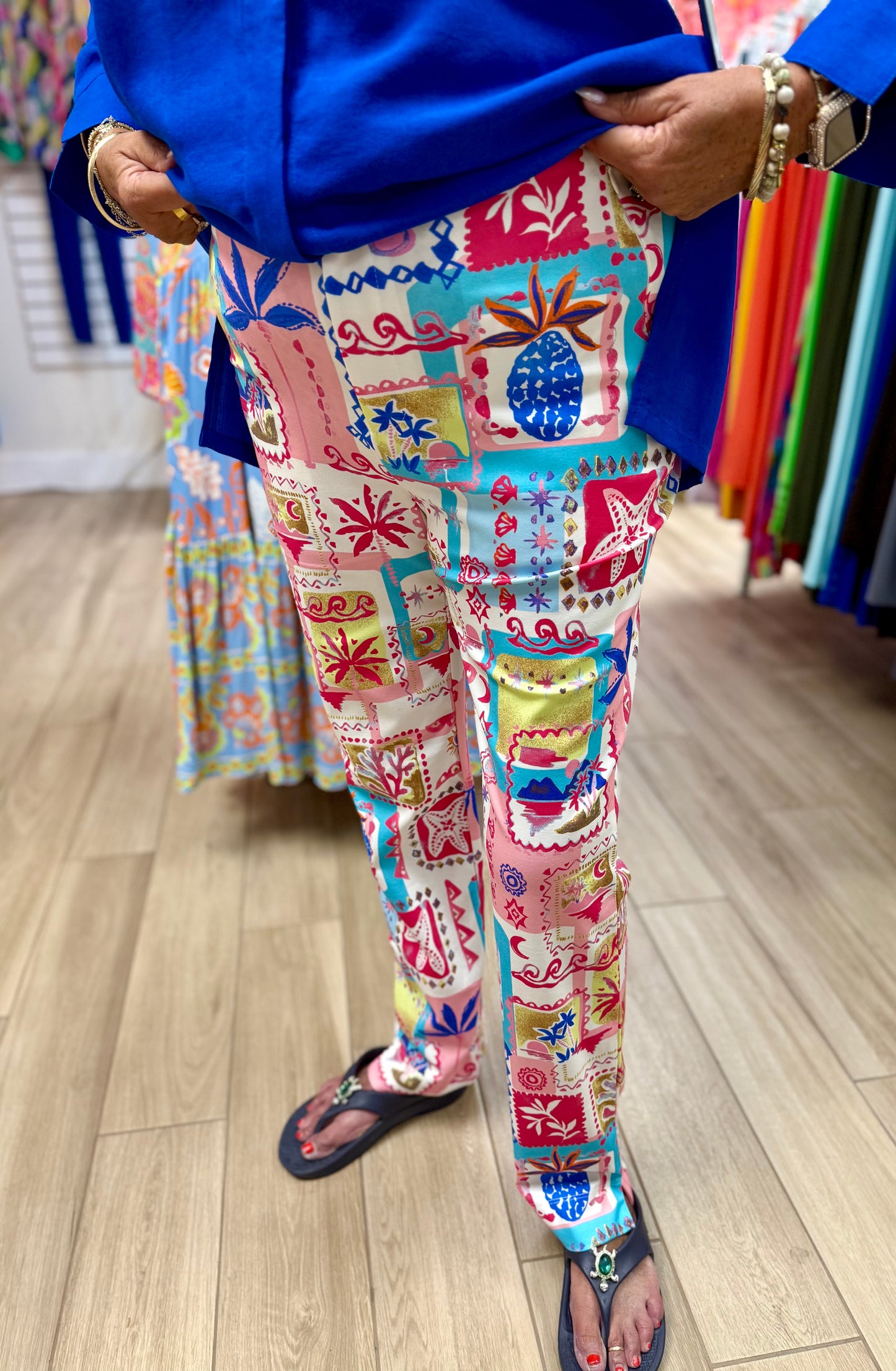Dear Scarlett Vacation Print Pant