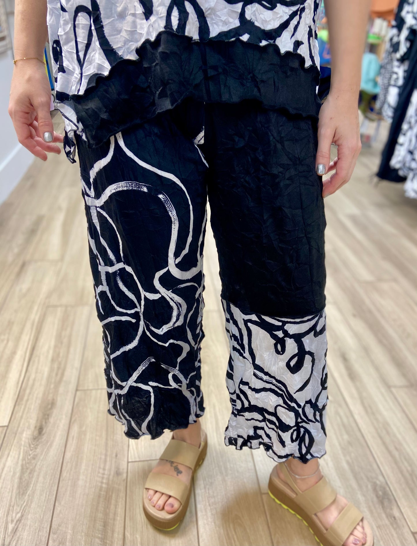 Vine Street 252 Mixed Crinkle Pant