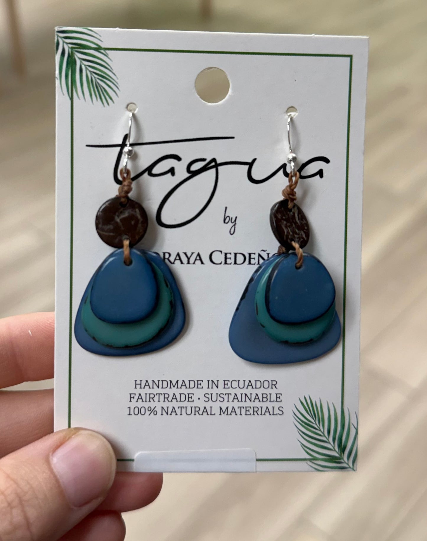Tagua Maia Earring