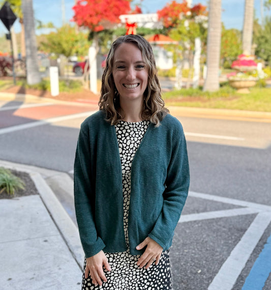 Avalin 5070 Crop Cotton Cardigan