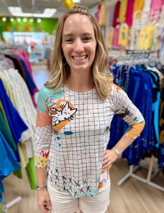 Inoah T1109BO Kitty Lounge Top