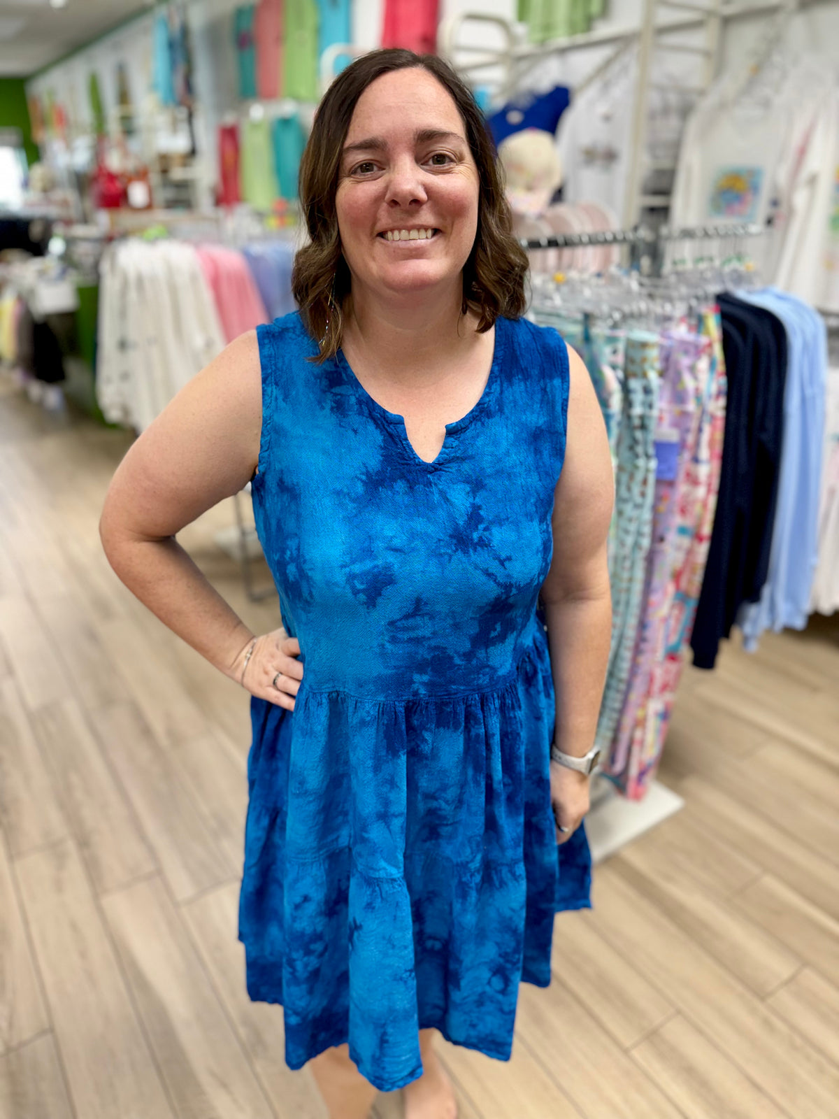 Cottonways Anjanette One Size Tier Dress
