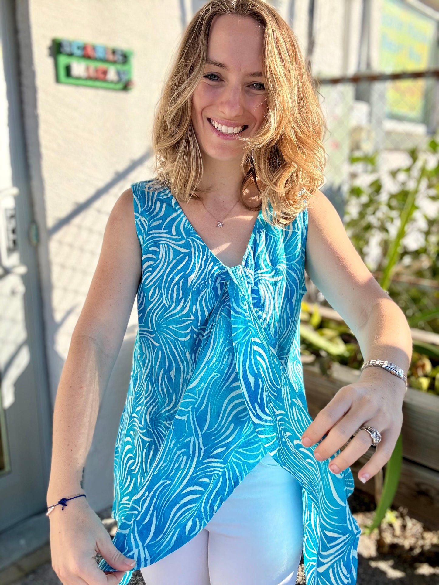 Lost River 942 Flowy Tank Top