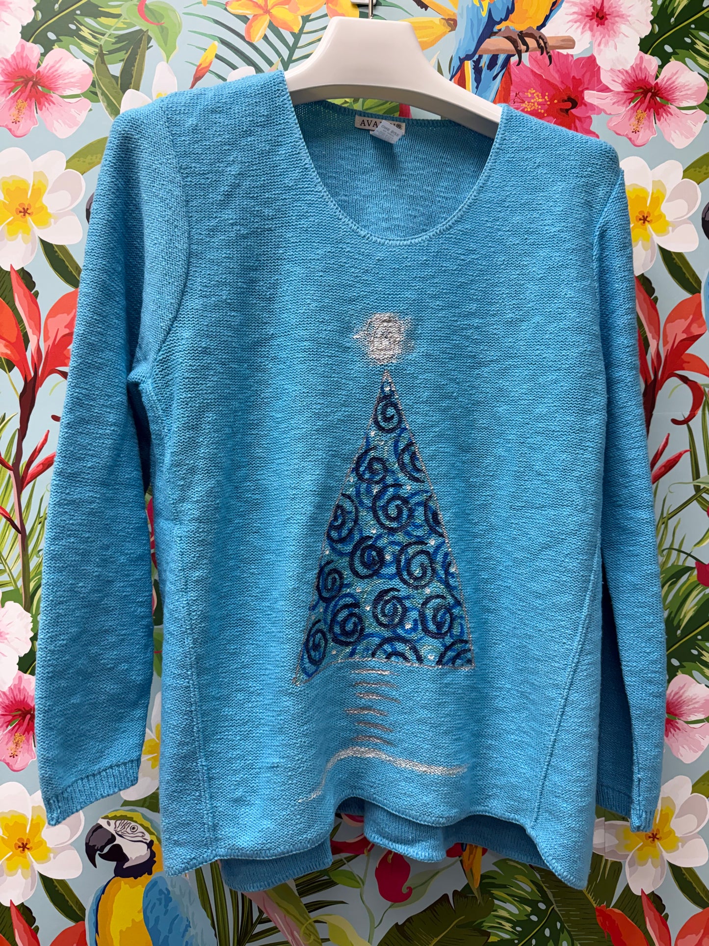 MoMo Sweater - Swirl Tree